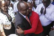 It was an historical moment on Tuesday as Sam Nyamweya handed over to new FKF President Nick Mwendwa