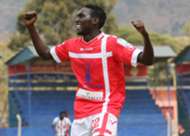 Wesley Onguso of Western Stima celebrates