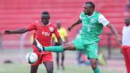 Gor Mahia striker Jacques Tuyisenge v Cylus Shitote of Ulinzi Stars