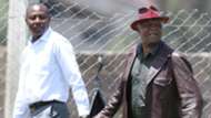 Legendary Joe Kadenge arrives at Camp Toyoyo before he collapsed while watching KCB v Nzoia Sugar