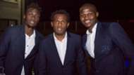 Jesse Were David Owino and Anthony Akumu during the gala