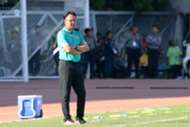 Malaysia's Ong Kim Swee during the 2016 AFF Suzuki Cup match against Cambodia 20/11/16