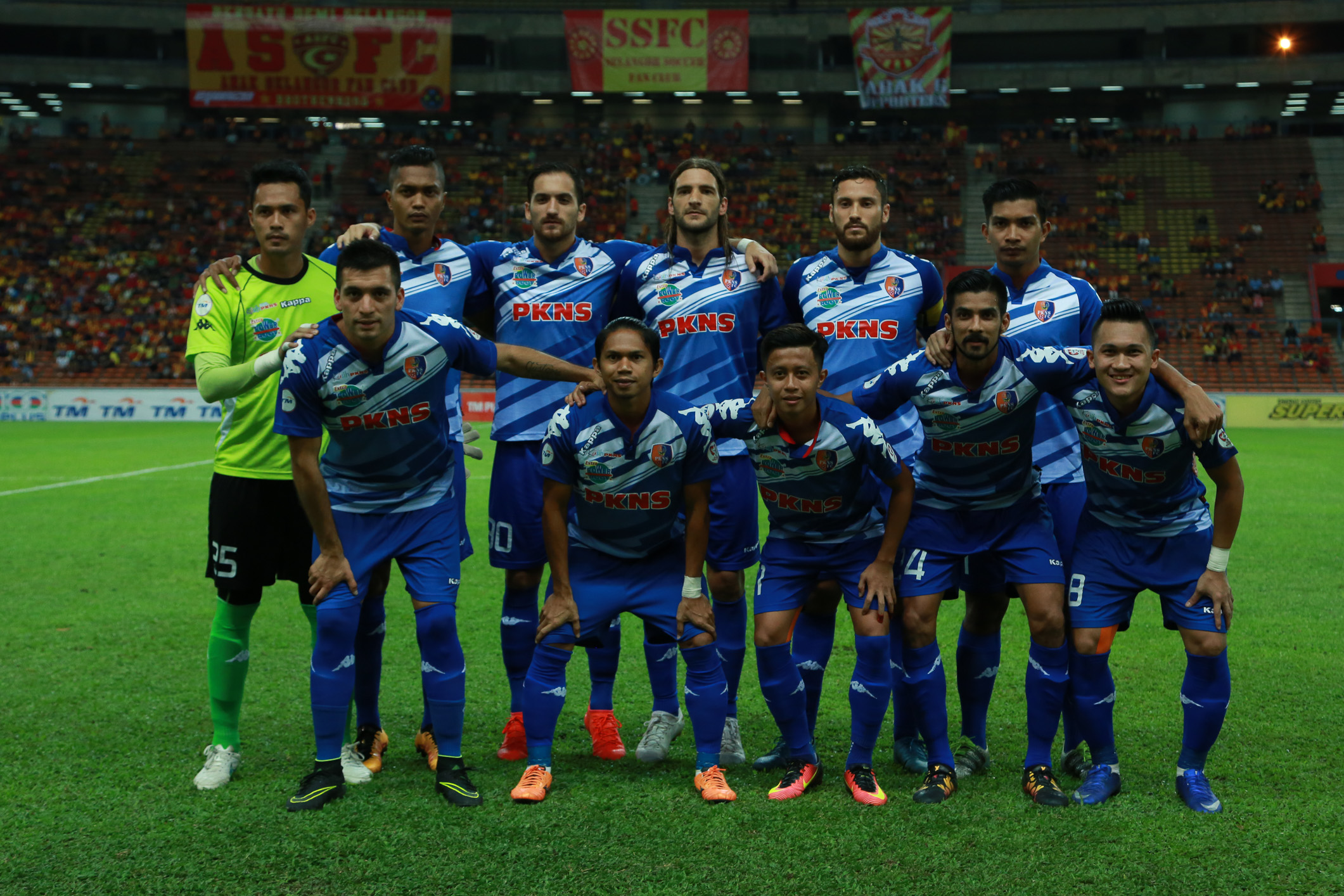 PKNS line-up against Selangor 17/09/16 - Goal.com