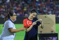 Johor Darul Ta'zim president Tunku Aminah Sultan Ibrahim