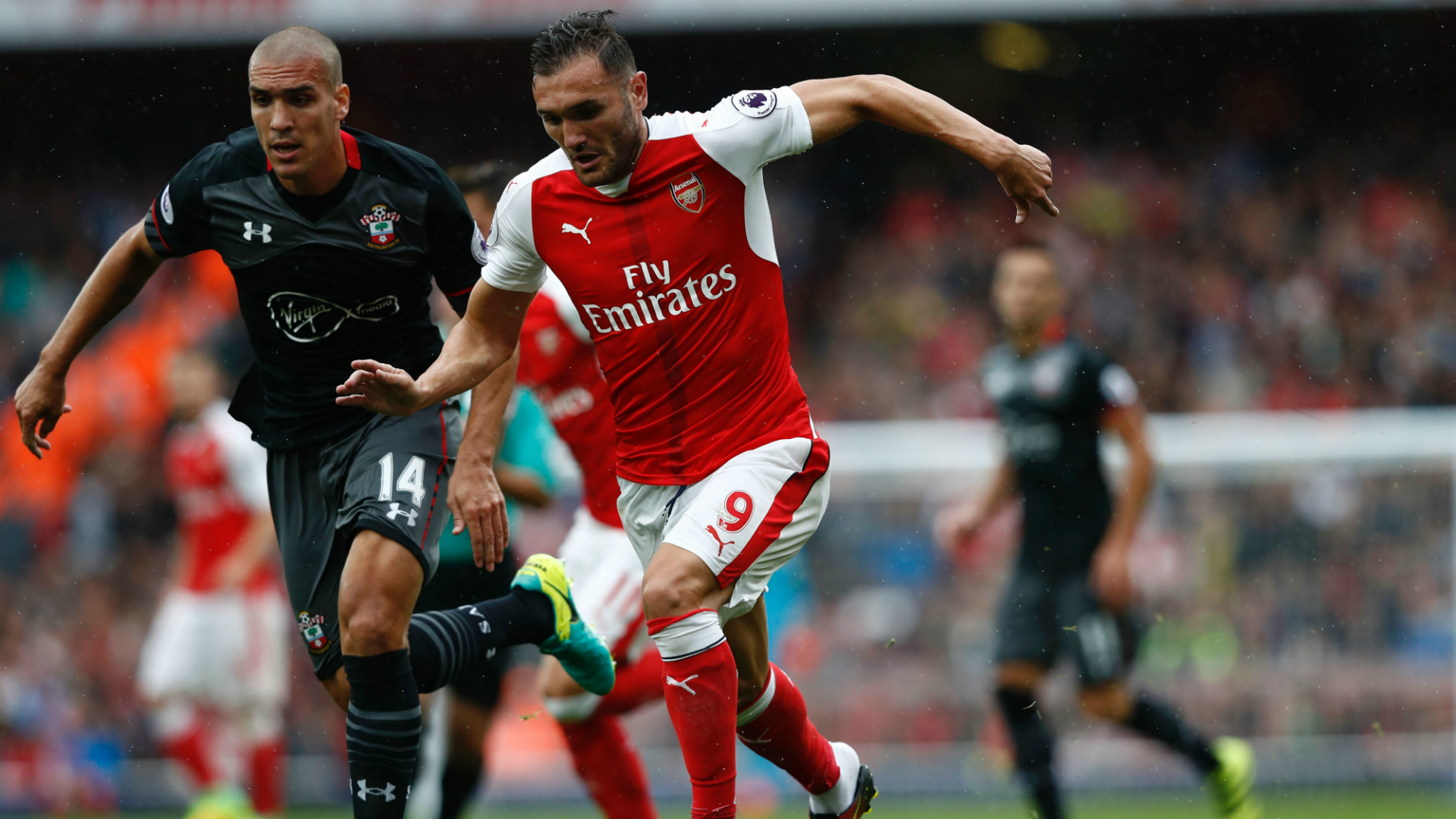 Lucas Perez, Arsenal, Premier League, 20160910