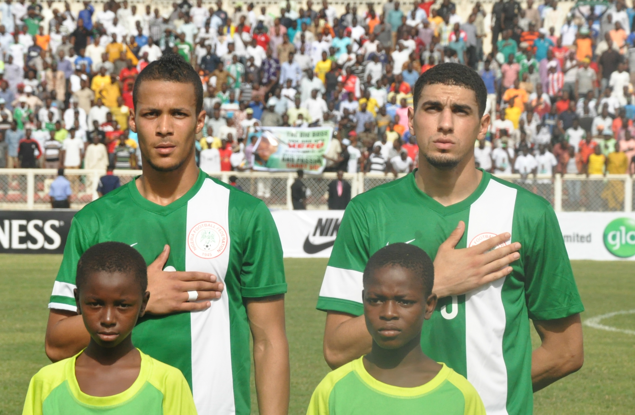 William Troost-Ekong and Leon Balogun
