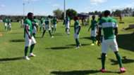 Nigeria Super Eagles in Pretoria camp ahead of CHAN