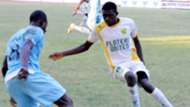 Tasiu Lawal, Niger Tornadoes (L) v Reuben Bala - Plateau United