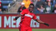 David Accam of Chicago Fire