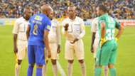 Lebogang Manyama and Itumeleng Khune - Cape Town City and Kaizer Chiefs