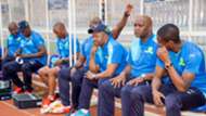 Mamelodi Sundowns technical team bench