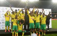 Bafana Bafana lift the Nelson Mandela Challenge trophy