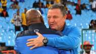 Pitso Mosimane and Gavin Hunt - Sundowns v Wits