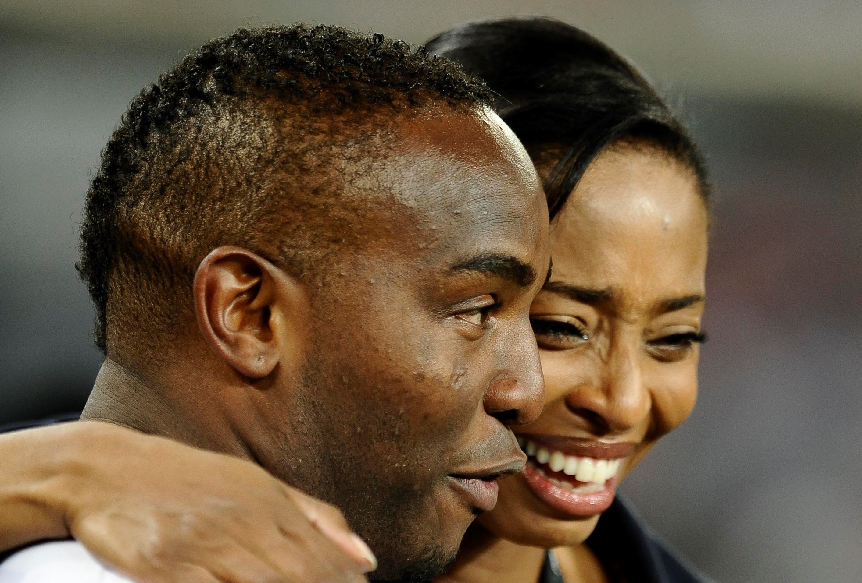 Benni McCarthy and Jessic Motaung - Goal.com