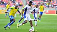 James Okwuosa and Hlompho Kekana - Chippa United v Mamelodi Sundowns