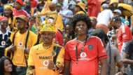 Chiefs and Pirates fans at the FNB Stadium