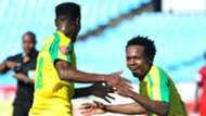 Themba Zwane and Percy Tau - Mamelodi Sundowns
