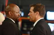 Steve Komphela and Roger De Sa