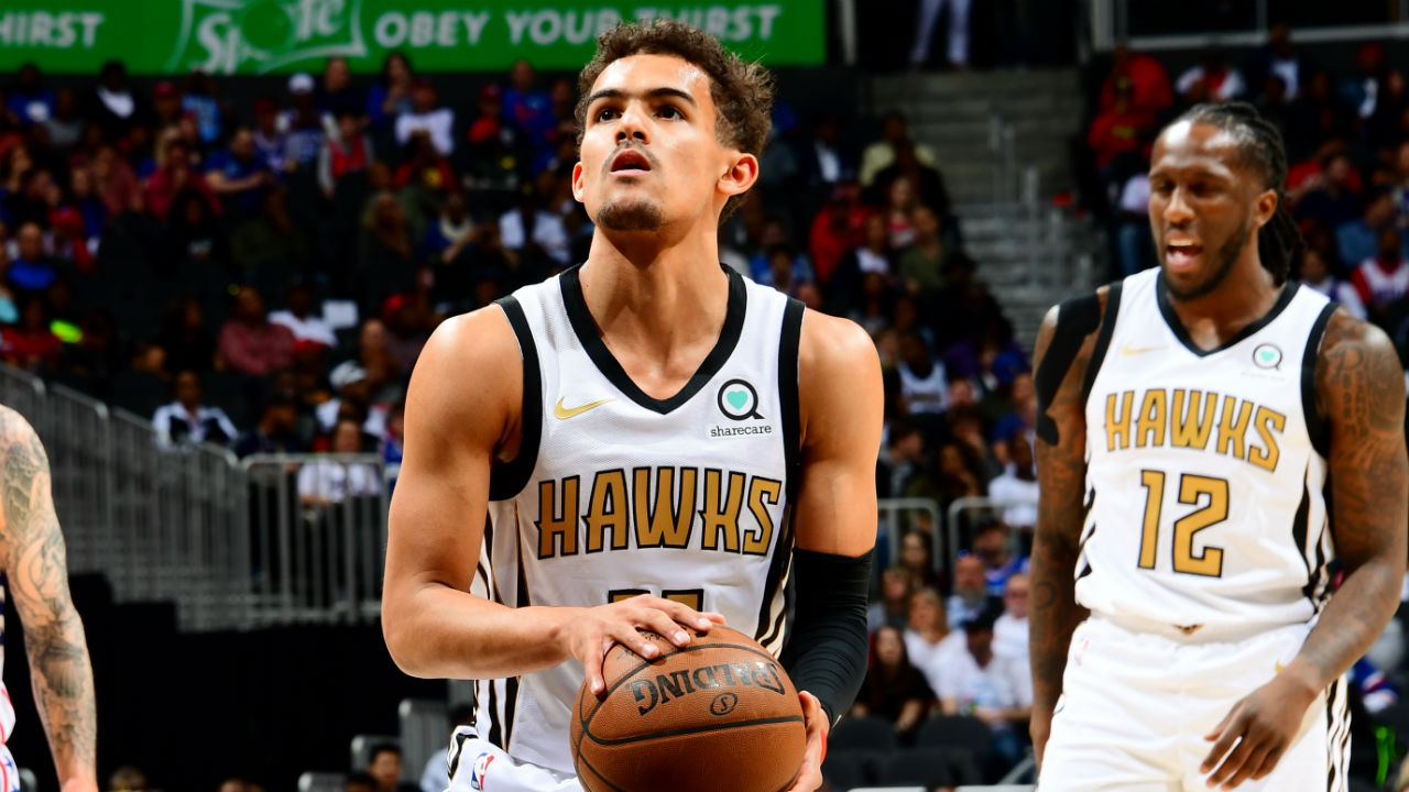 Trae Young buries clutch floater as Atlanta Hawks snap ...