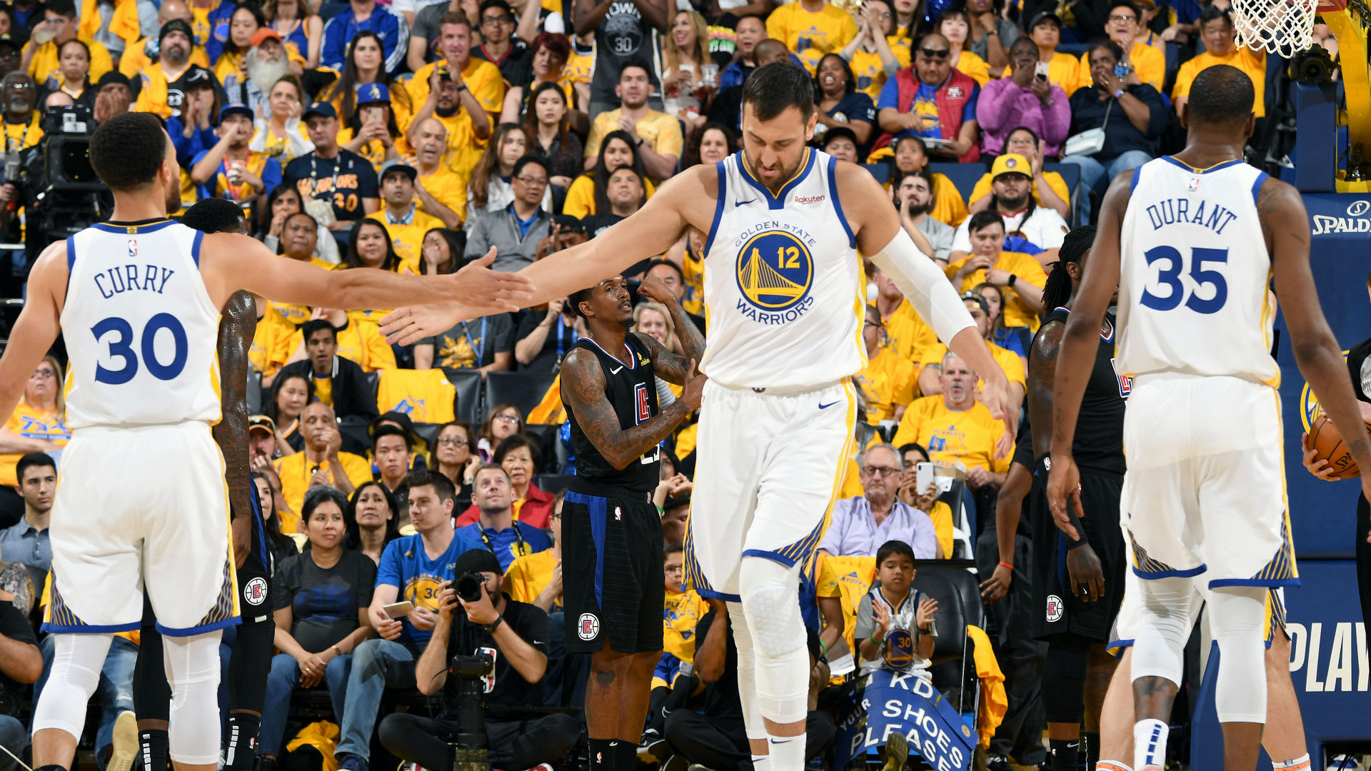 NBA Playoffs 2019: Andrew Bogut to start in place of DeMarcus Cousins at centre for ...1920 x 1080