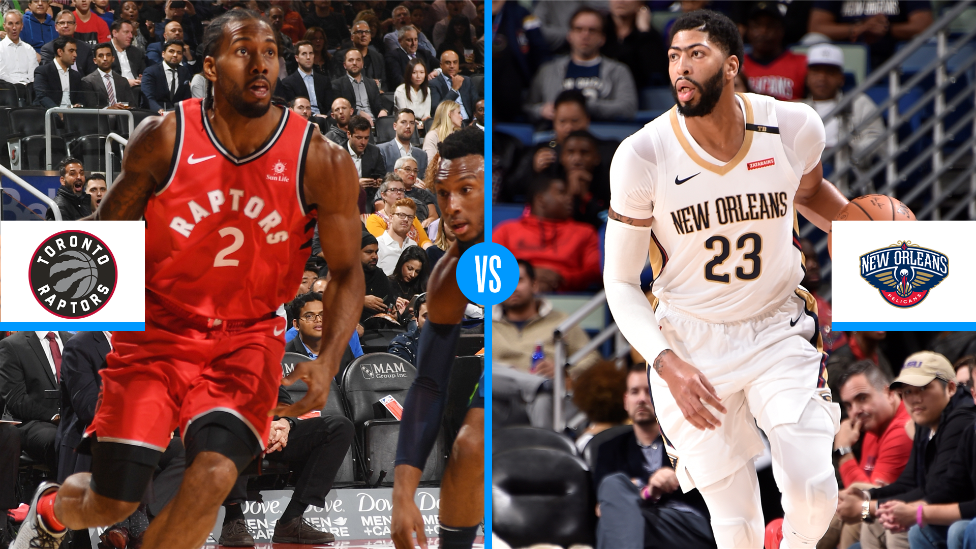 Toronto Raptors vs. New Orleans Pelicans: Game preview, live stream, TV channel, start ...1920 x 1080