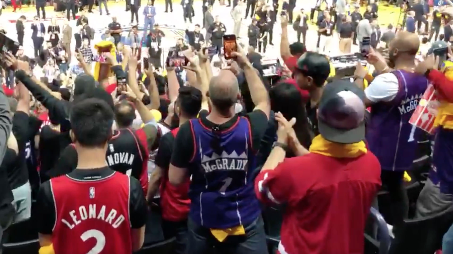 NBA Finals 2019: Crowd of Toronto Raptors fans sing 'O ...