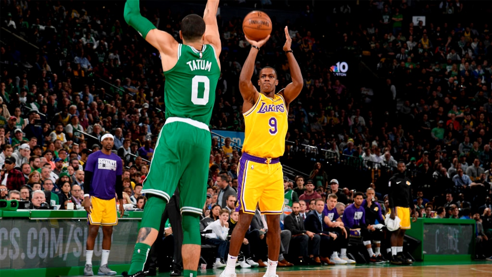 Five takeaways from Rajon Rondo's game-winning shot that led the Los Angeles Lakers ...1920 x 1080
