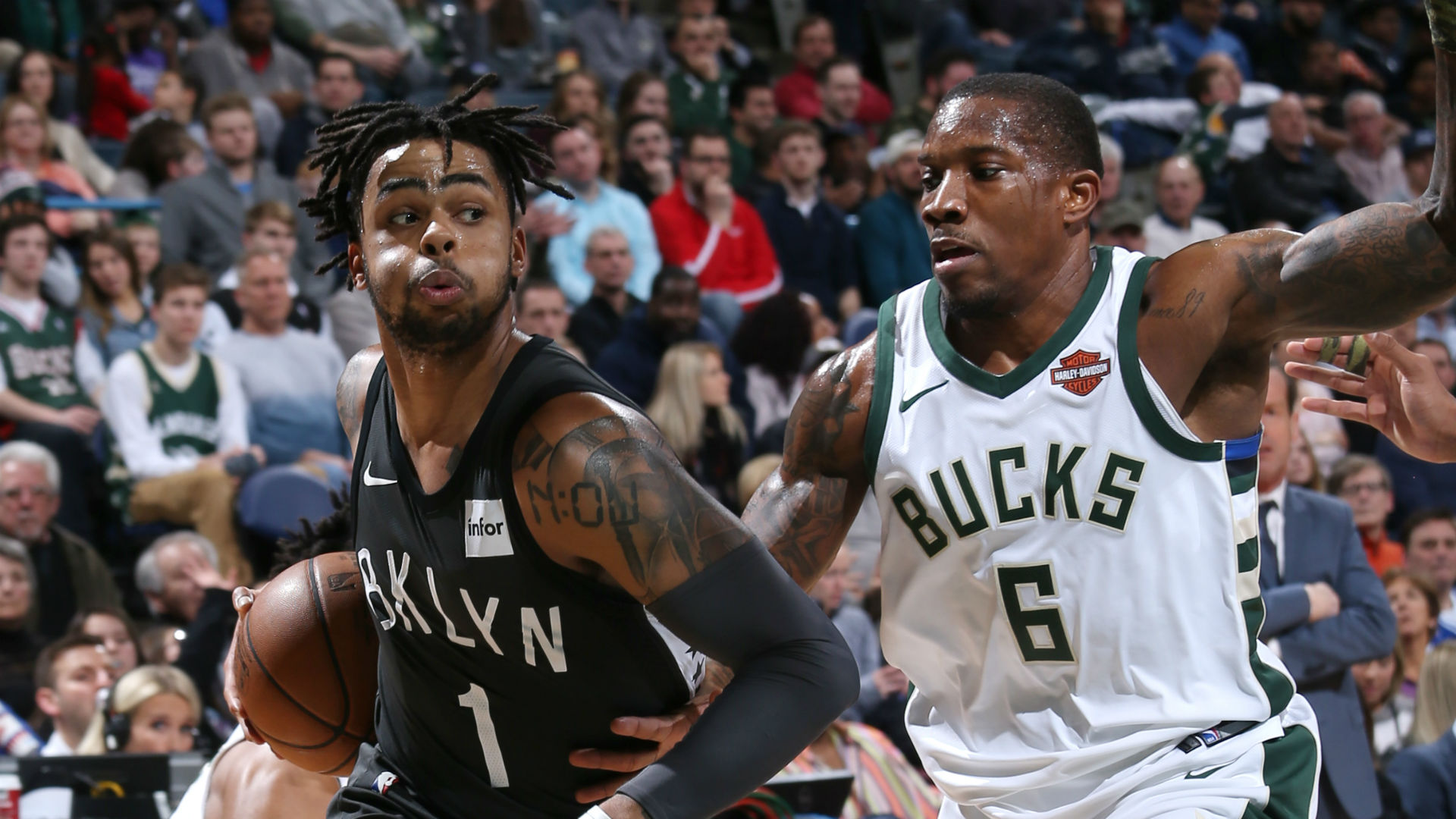 NBA scores and highlights: Nets climb into sixth seed with win over Giannis-less Bucks ...1920 x 1080