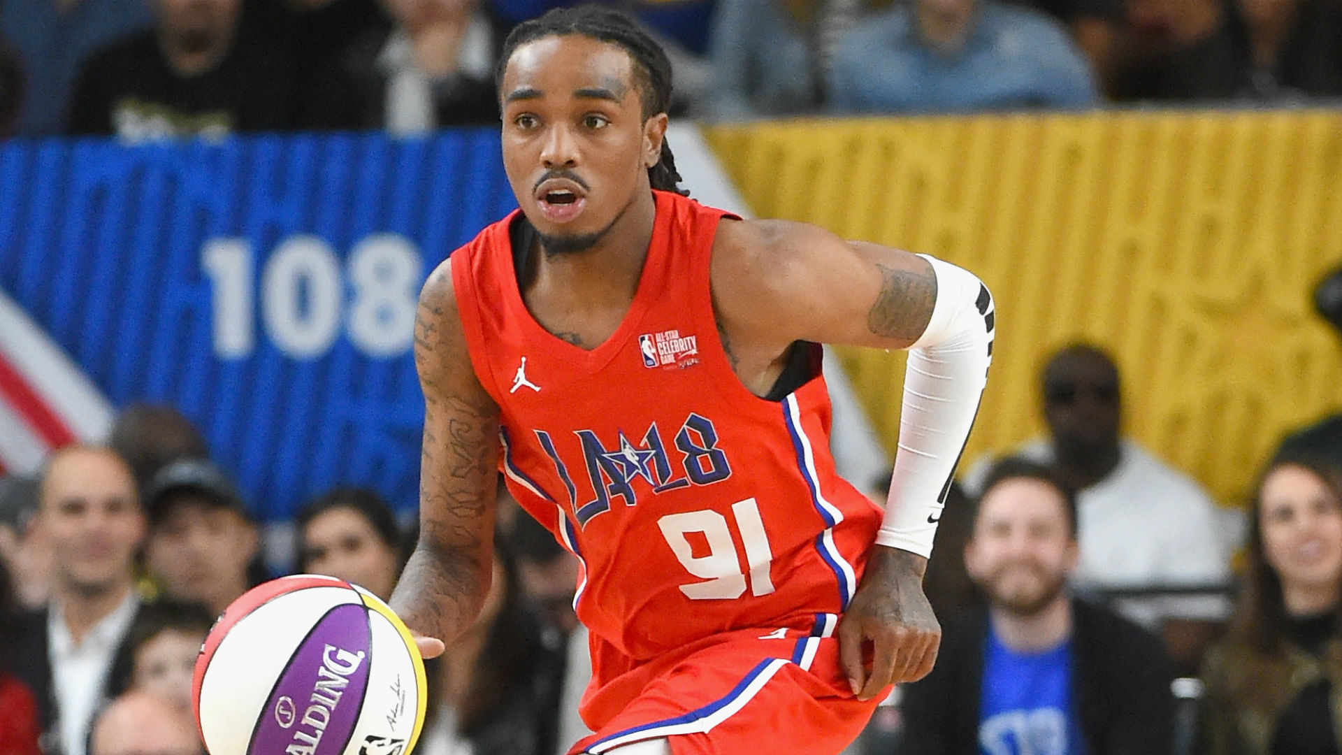 Quavo even got @saweetie a snowflake snowflake pendant with the dm message on the back, one fan tweeted, along side a. Saweetie Quavo Basketball Game - Who is in the 2019 NBA All-Star Celebrity Game and when is ...