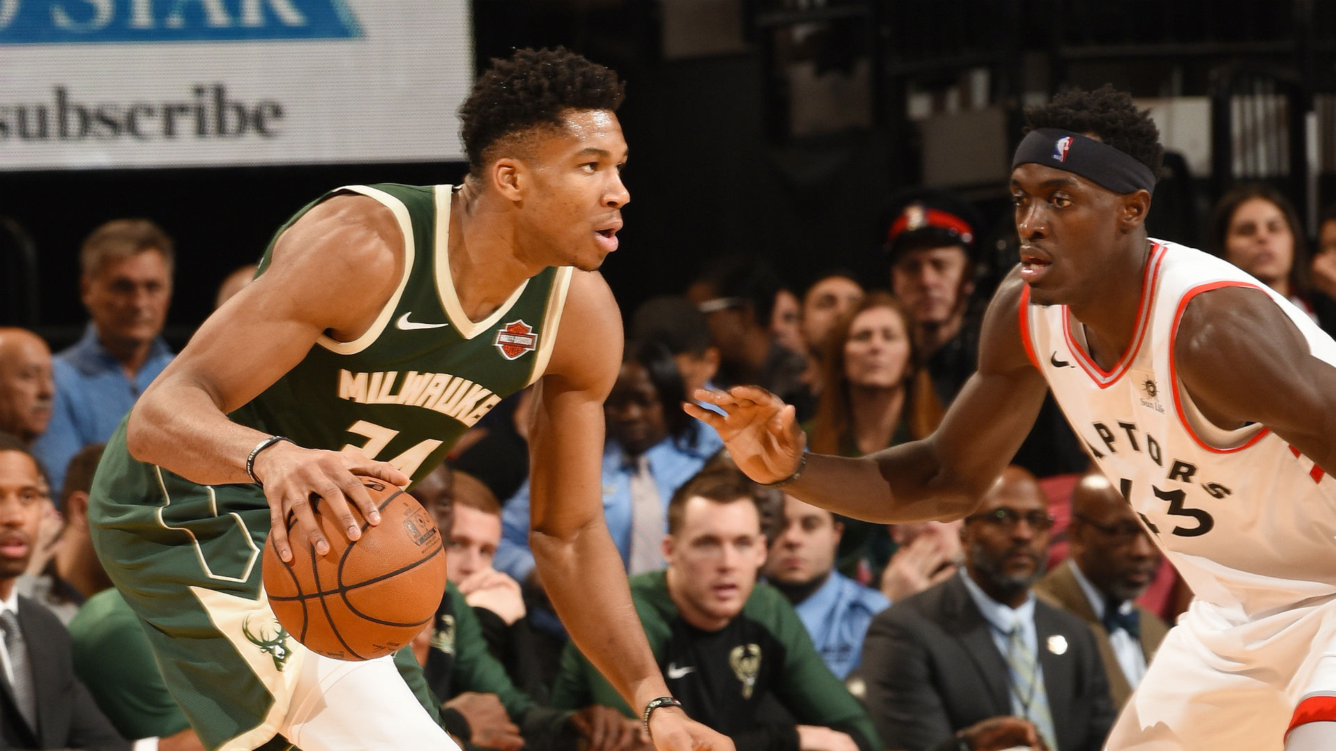 “Giannis Antetokounmpo Pascal Siakam”的图片搜索结果