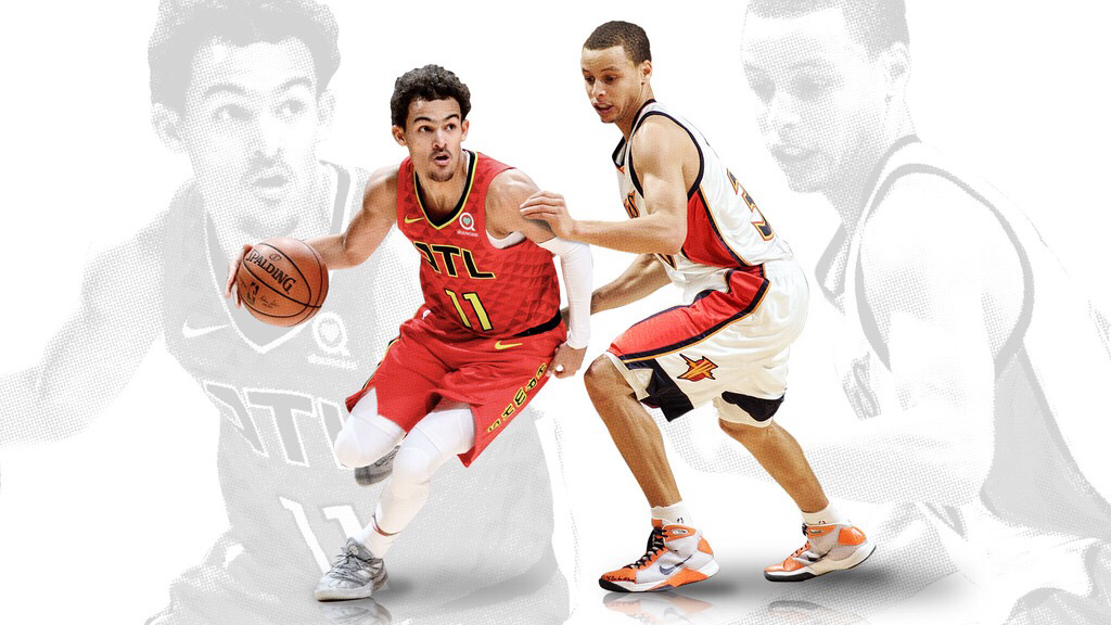 The Stephen Curry effect: How Trae Young compares to a ...