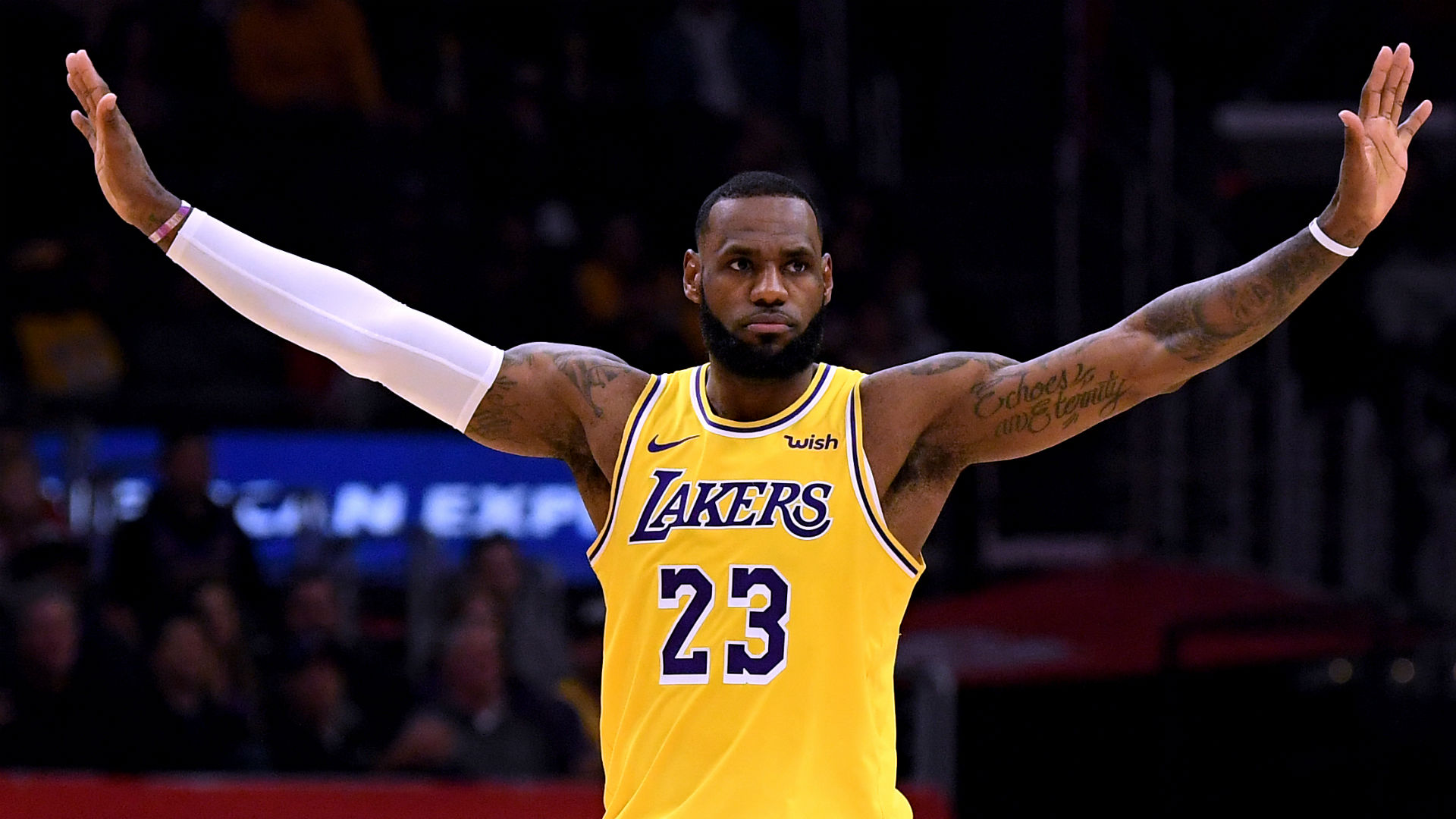 The Lakers Defeat The Clippers In LeBron James' Return | Sporting News