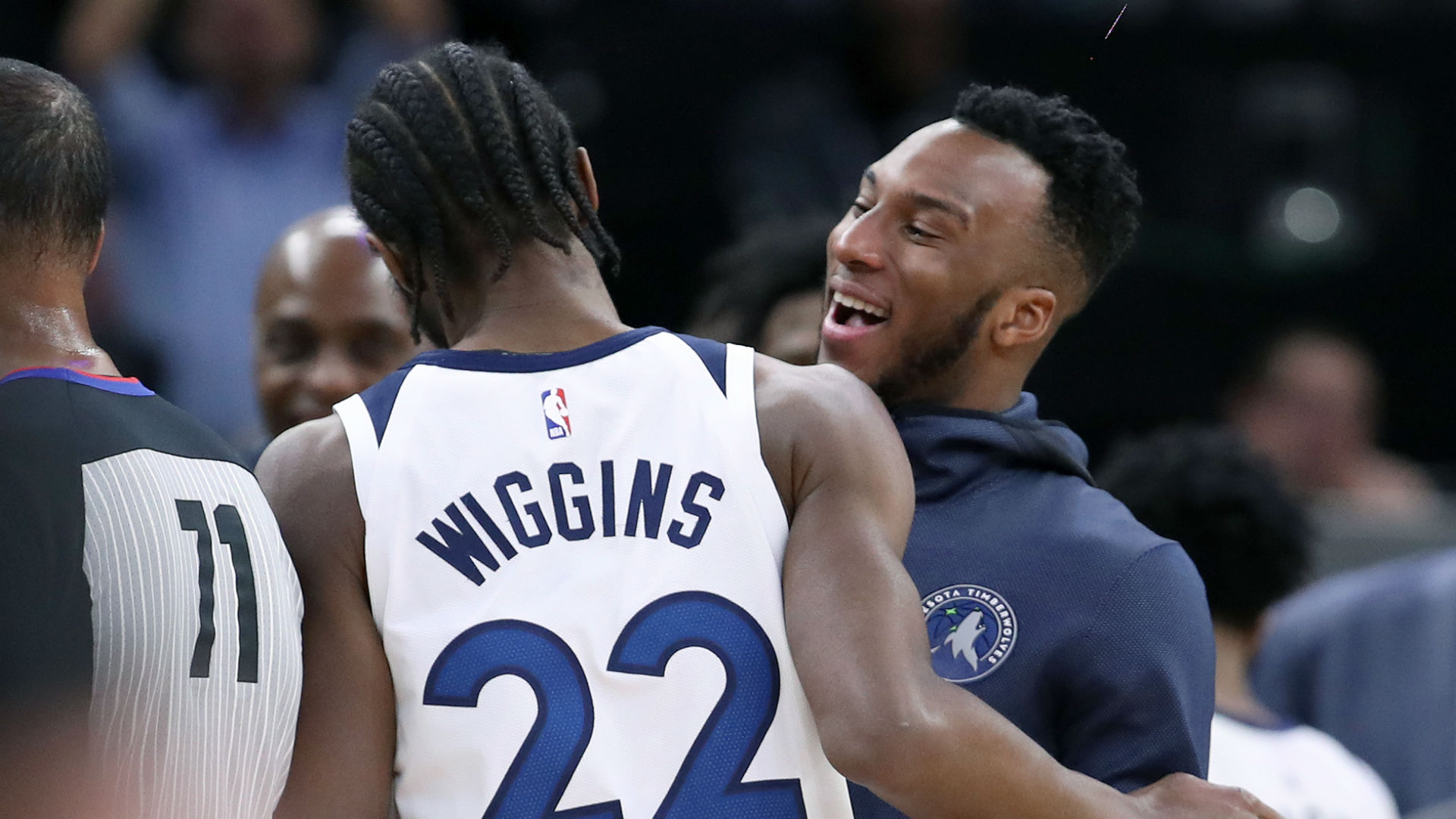 Canadian moment of the week: Andrew Wiggins rises up for a big putback dunk | NBA.com ...