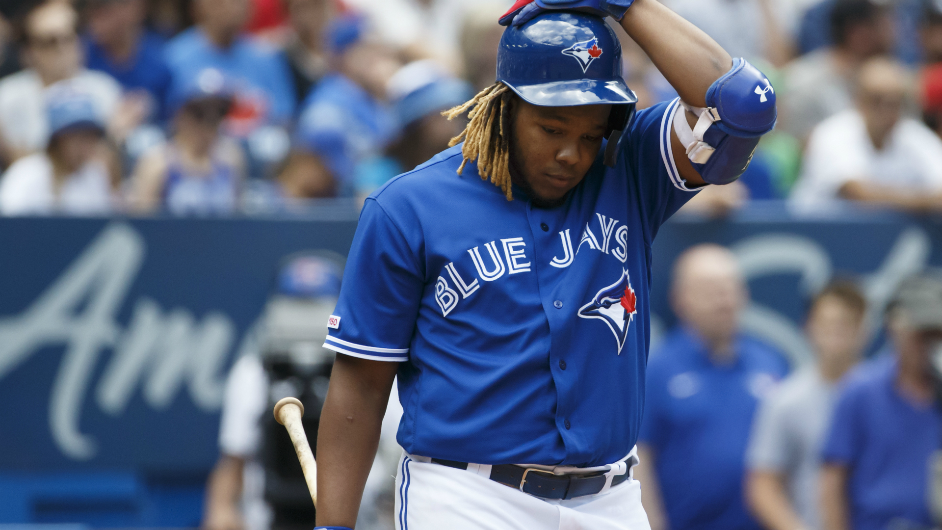 Blue Jays' Vladimir Guerrero Jr. ejected from game vs. Astros