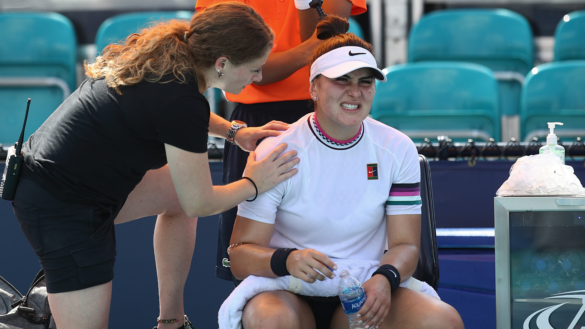 Miami Open 2019: Bianca Andreescu retires in Round of 16 ...