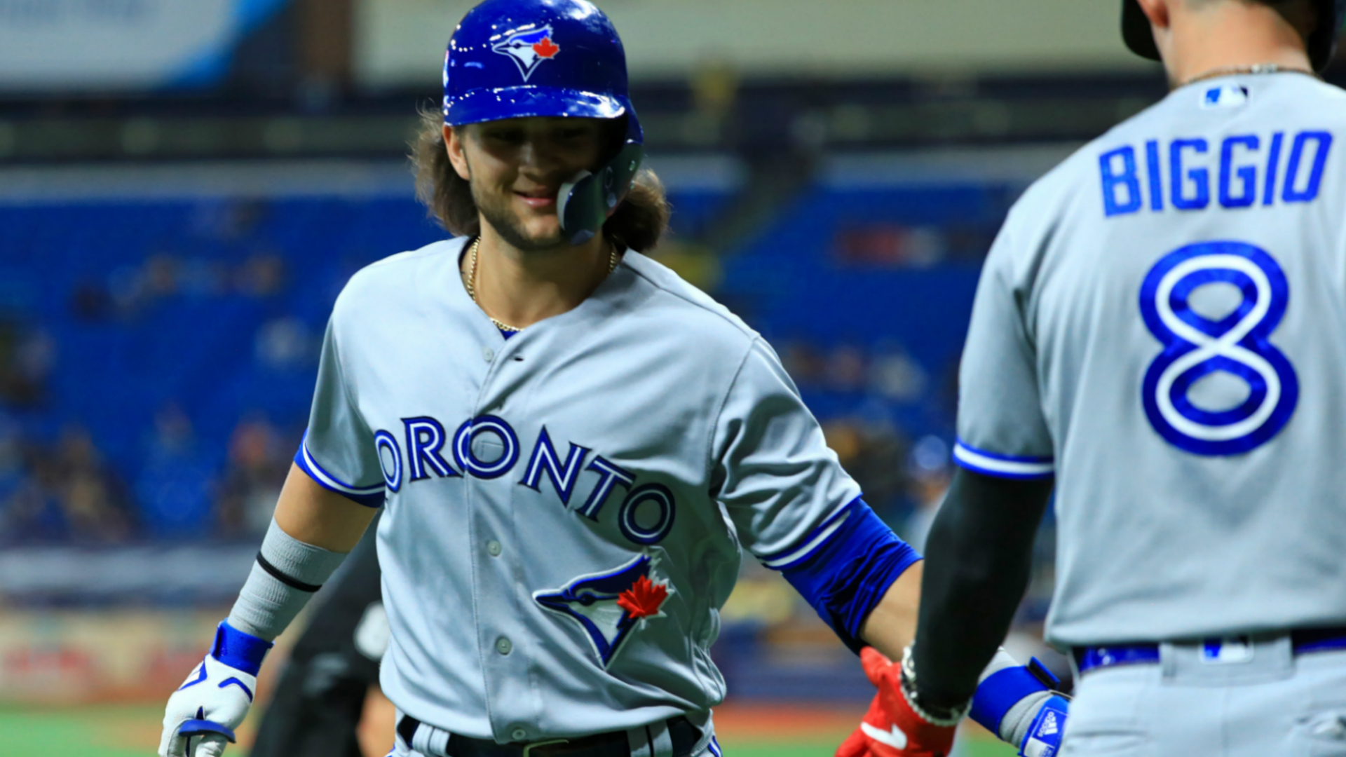 Blue Jays' Bo Bichette makes MLB history with 10 extrabase hits in
