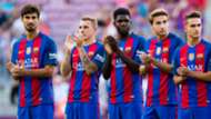 FC Barcelona Umtiti, Digne, Gomes