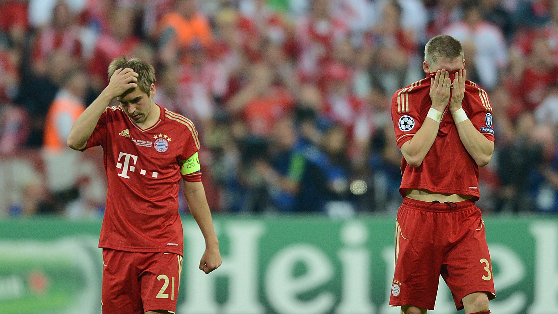 Philipp Lahm Bastian Schweinsteiger FC Bayern 05192012 - Goal.com