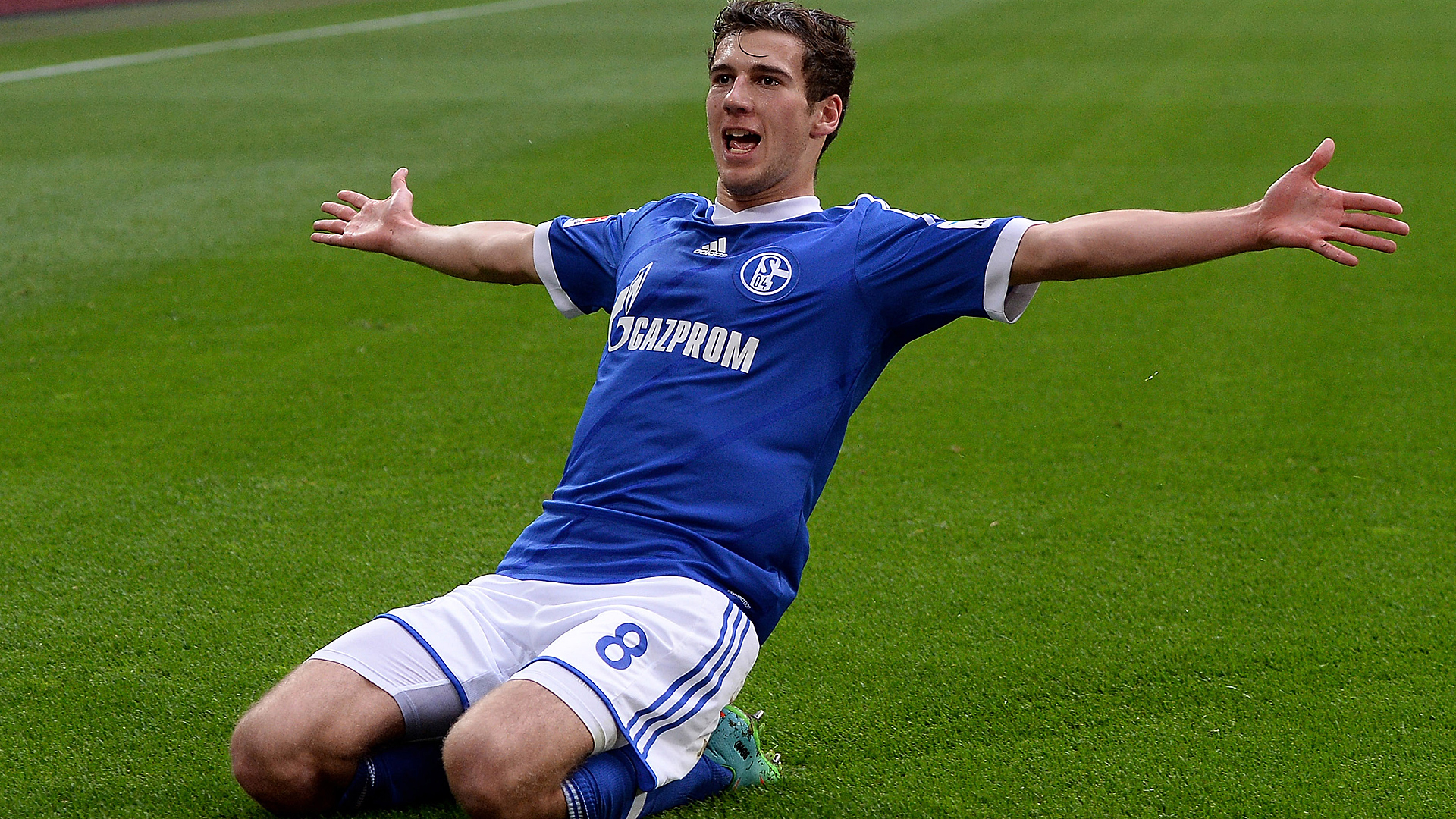 Leon Goretzka Schalke 04 Frankfurt Bundesliga 03222014