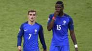 Antoine Griezmann Paul Pogba Frankreich 11072016