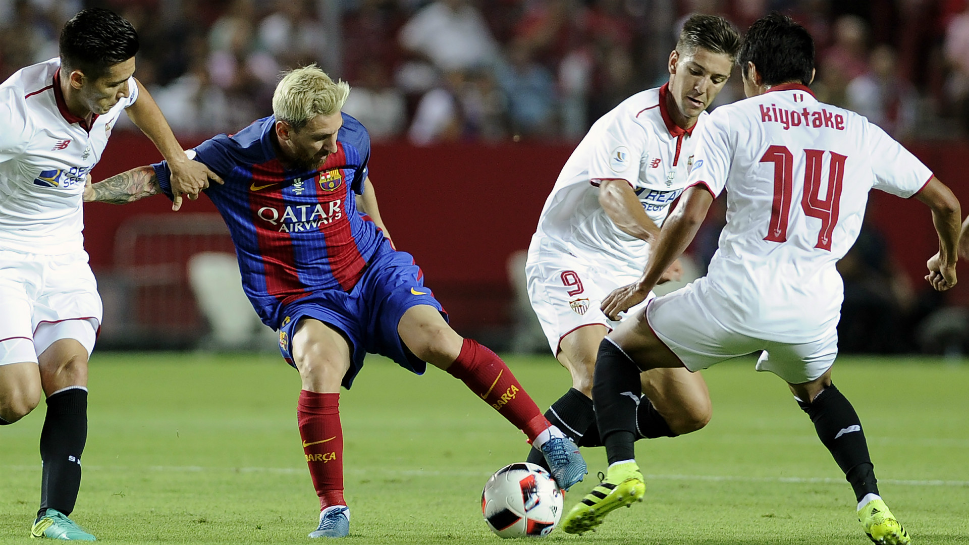 Lionel Messi FC Barcelona FC Sevilla 14082016