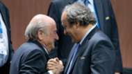 Joseph Blatter, Michel Platini 05292015