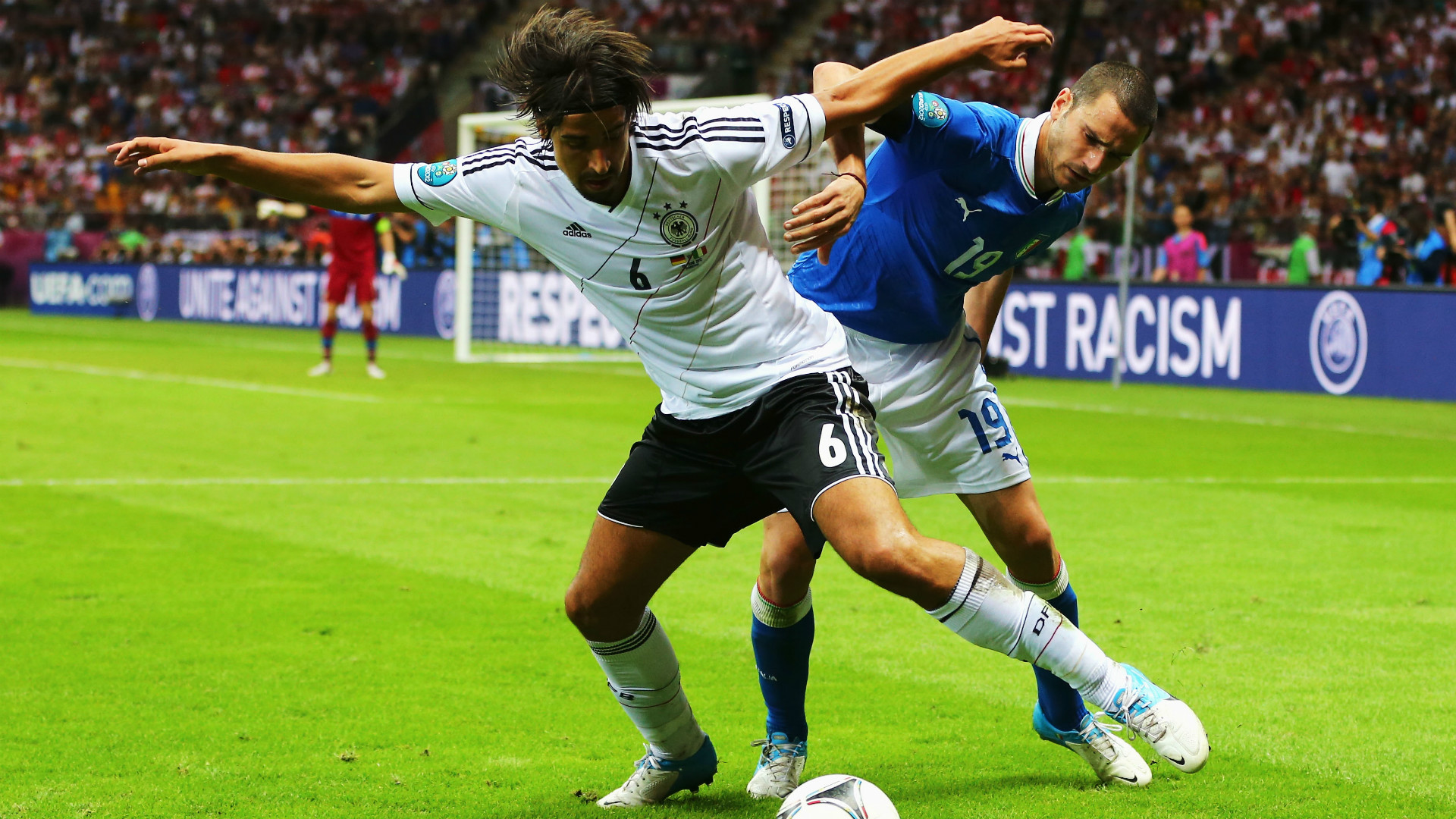 Футбол 1 16. Легендарные кадры с футбольных матчей. Germany v Italy.