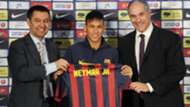 Bartomeu Neymar Zubizaretta Barcelona 06032013