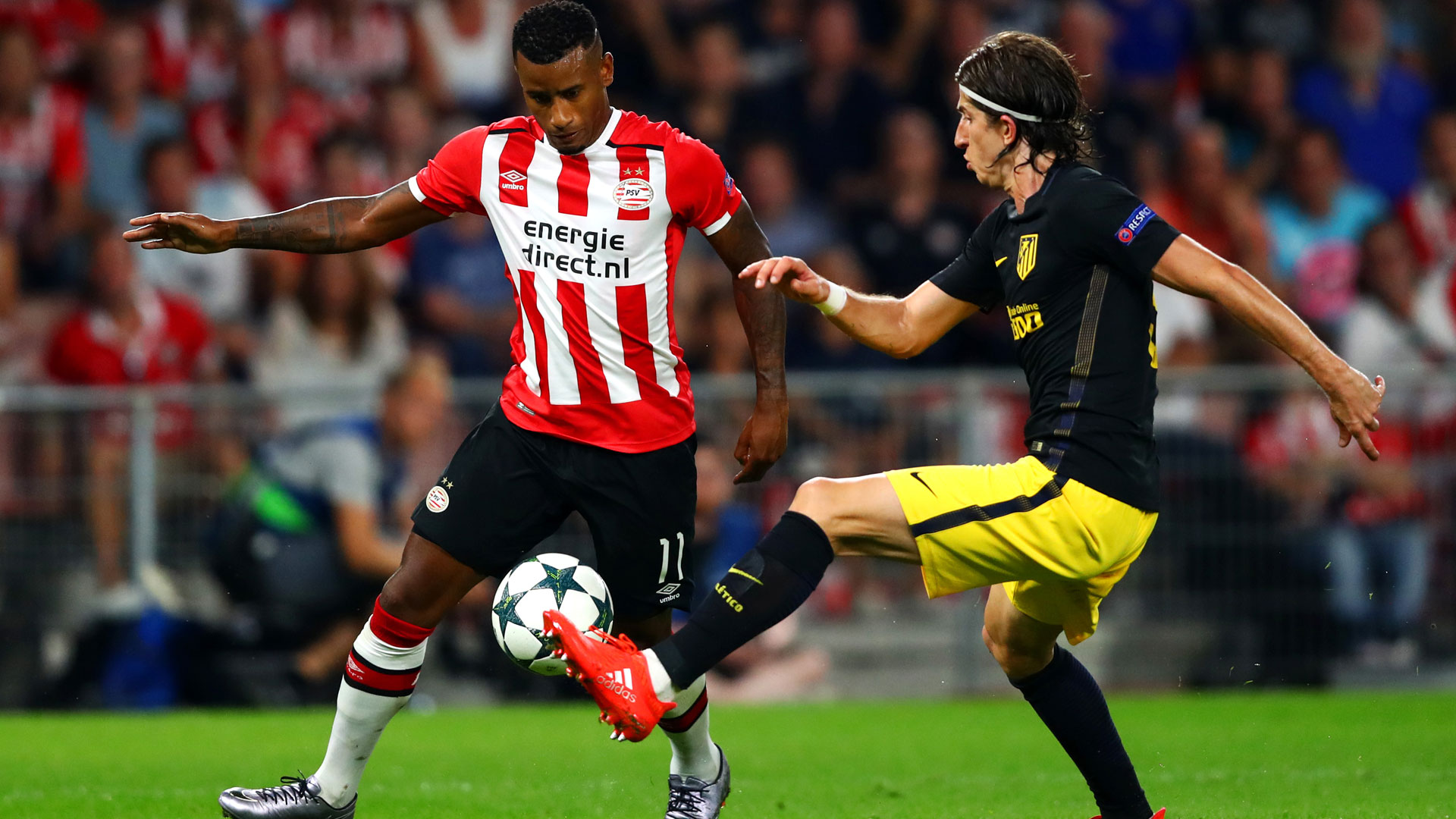 luciano narsingh felipe luis psv eindhoven atletico madrid