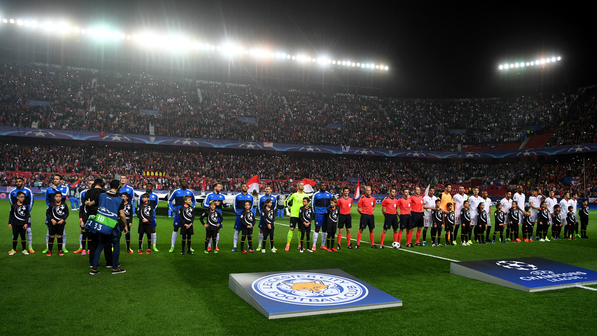 Sevilla Leicester Champions League