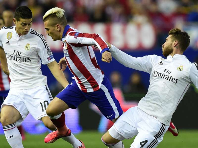Antoine Griezmann vs. Sergio Ramos - Dani Carvajal, un ...