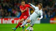 Lucas Leiva Luka Modric Real Madrid Liverpool UEFA Champions League 11042014