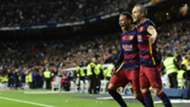 Neymar Andrés Iniesta Real Madrid Barcelona La Liga