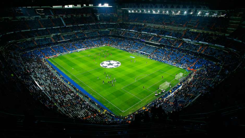 Santiago Bernabeu Stadium Real Madrid Liverpool UEFA ...